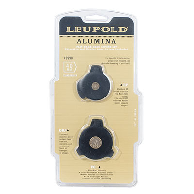 Leupold Alumina Flip Back Lens Cover Kit - 40mm & Standard EP MPN 62990