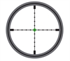 Trijicon TR22-2G  AccuPoint 2.5-10x56 Mildot Green Dot