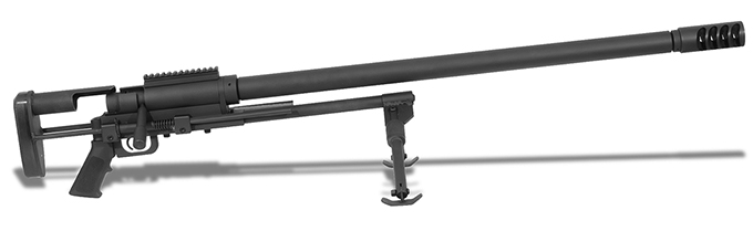 Noreen .50 BMG ULR Black Rifle 153-SB.