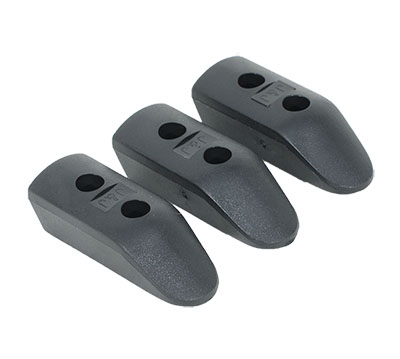 Bumper pads, set of 3, black 4100300 4100300