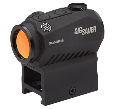 Sig Sauer Romeo 5 Compact Red Dot Sight 1X20MM, 2 MOA Red Dot, 0.5 MOA Adj, M1913, BLACK.  MPN SOR52001