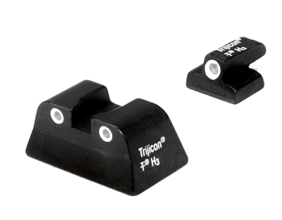 Trijicon S&W 9mm Fixed Rear, 3 Dot Set SA04 600345
