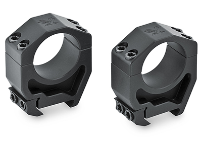 Vortex Precision Matched Rings (Set of 2) for 30mm (1.45 Inch /36.8 mm).  PMR-30-145.  Available Spring 2016 PMR-30-145