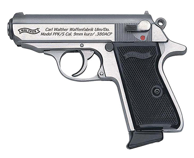 Walther PPK/S .380 ACP Stainless Pistol 4796004