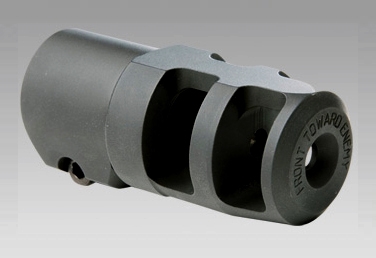 Badger Ordnance FTE Removable Muzzle Brake .875 min muzzle diam 3/4-28 thread P/N 306-38