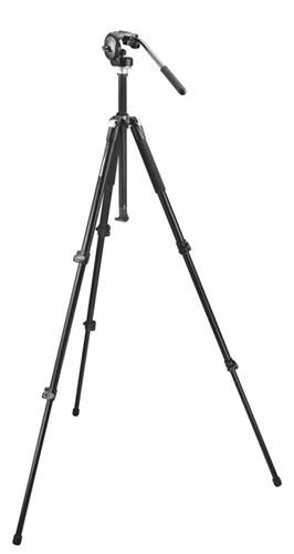 Manfrotto Tripod and Lightweight Fluid Head 055XB,128RC