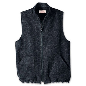 Filson Charcoal Mackinaw Wool Vest Liner FIL-10033-CH