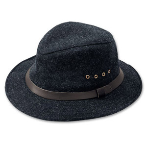 Filson SM Charcoal Wool Packer Hat 60025