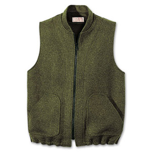 Filson Green Mackinaw Wool Vest Liner FIL-10033-FG