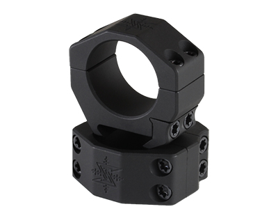 Seekins 30mm 1.26" X-high scope rings,  4 cap screw 30-1.26-XH-4