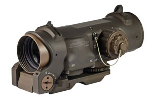 Elcan SpecterDR Optical Sight model DFOV14-T1 1-4x 5.56 NATO FDE CX5395 reticle DFOV14-T1